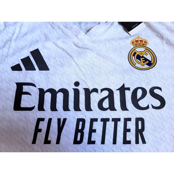 NWT Authentic VINI JR #7 Real Madrid 2024/25 Home Soccer Jersey, IX8095 XL - Picture 5 of 16